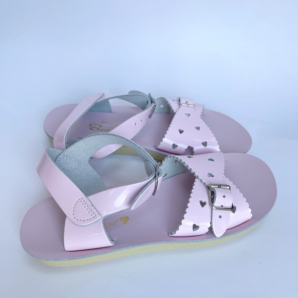 SOLD - NEW Pink Sweetheart Sandals Big Kids 13 - Picture 6 of 10